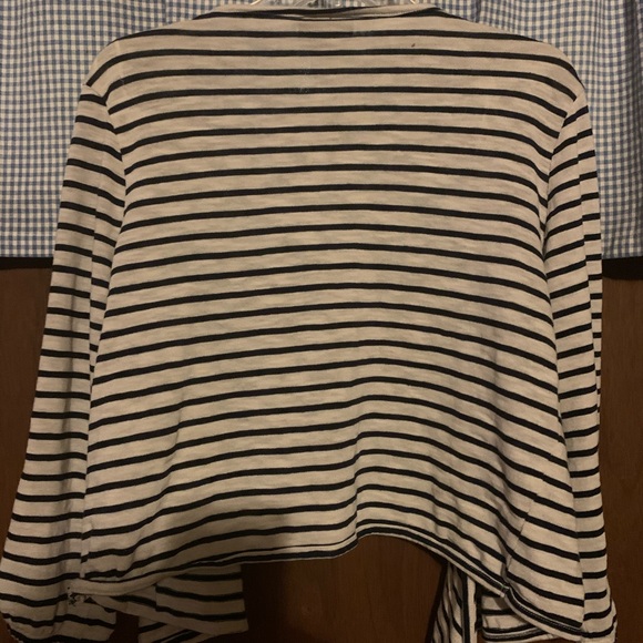 Gina Benotti Striped Cropped Cardigan Size XL - Picture 6 of 9